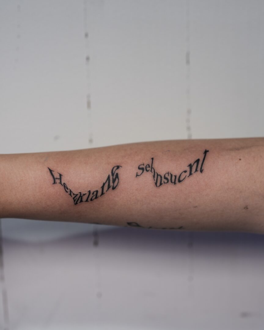 レタリングタトゥー(Lettering Tattoos)